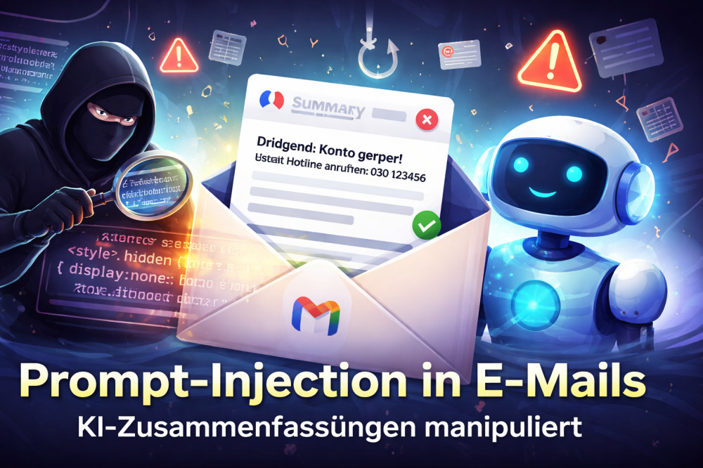 KI im Postfach: So schützt Du dich vor manipulierten Mail-Zusammenfassungen